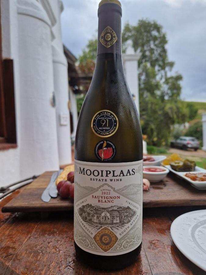 شقة Mooiplaas Wine Estate ستيلينبوش المظهر الخارجي الصورة